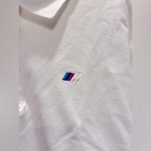 M-Sport BMW White Polo - NEW, size Large, Vantage brand